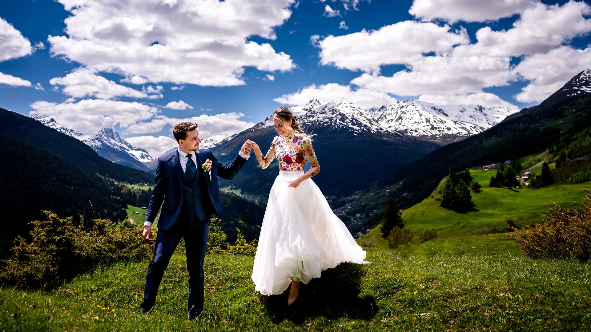 St. Moritz Elopement Wedding Package | Switzerland