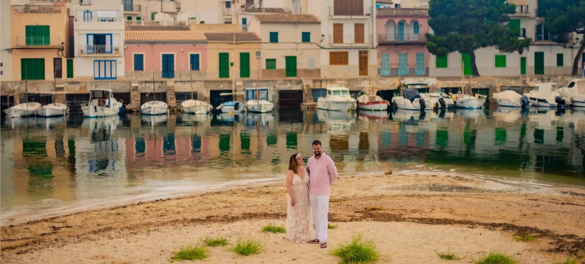 Romantic Town Elopement in Mallorca, Portocolom | Spain