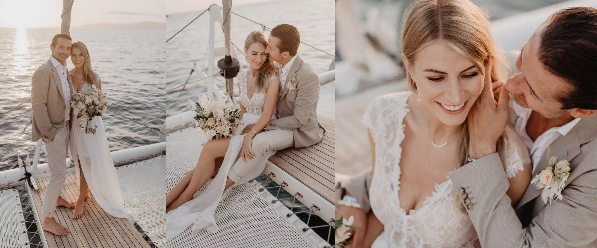 Boat Wedding in Mallorca - Sunset Catamaran Cruise near Palma | Spain