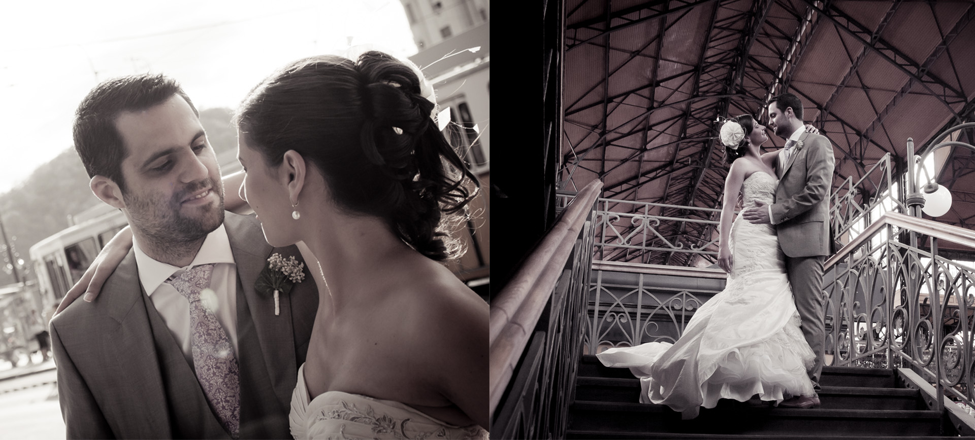 Elopement and honeymoon in Budapest - romantic city adventure wedding