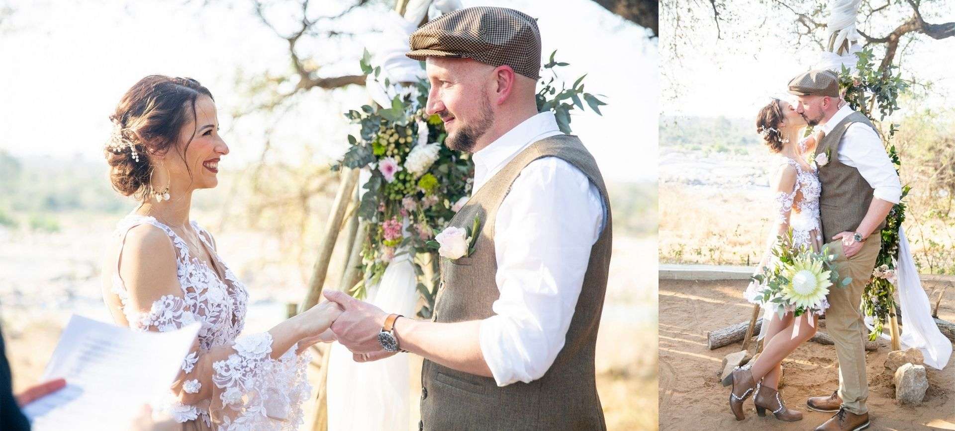 south africa elopement package - safari wedding in africa