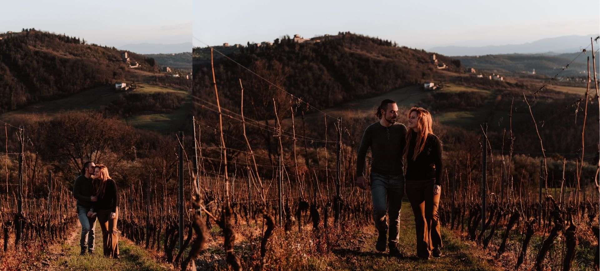 winery photoshoot near florence, tuscany