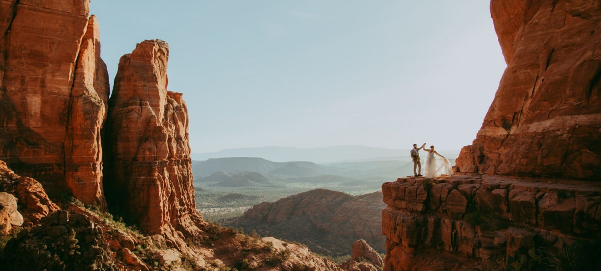 cathedral rock wedding - sedona elopement package