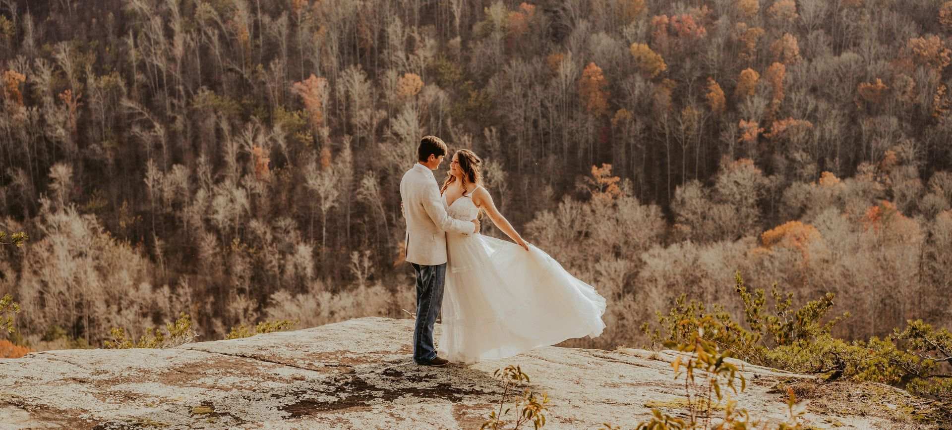 smoky mountains elopement in tennessee