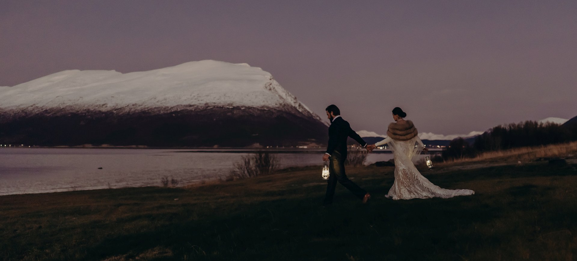 fairytale wedding in the arctic - norway elopement