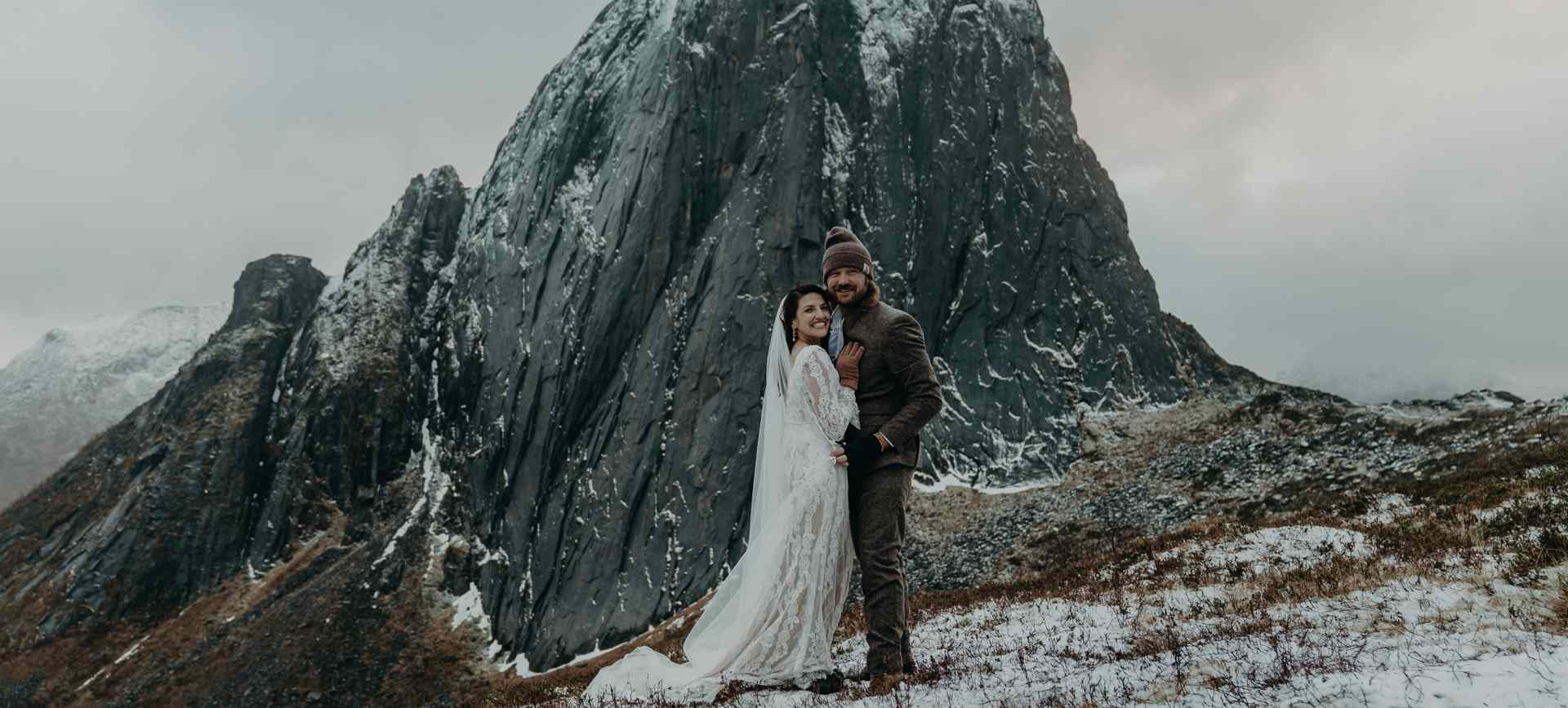 norway elopement - fairytale wedding in the arctic