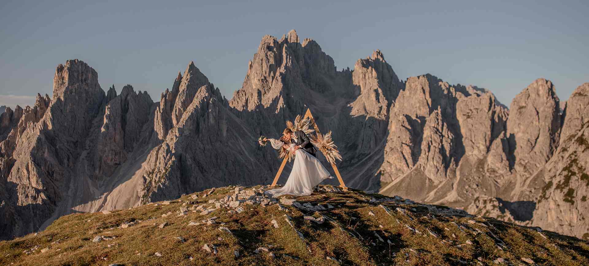 dolomites elopement package in italy