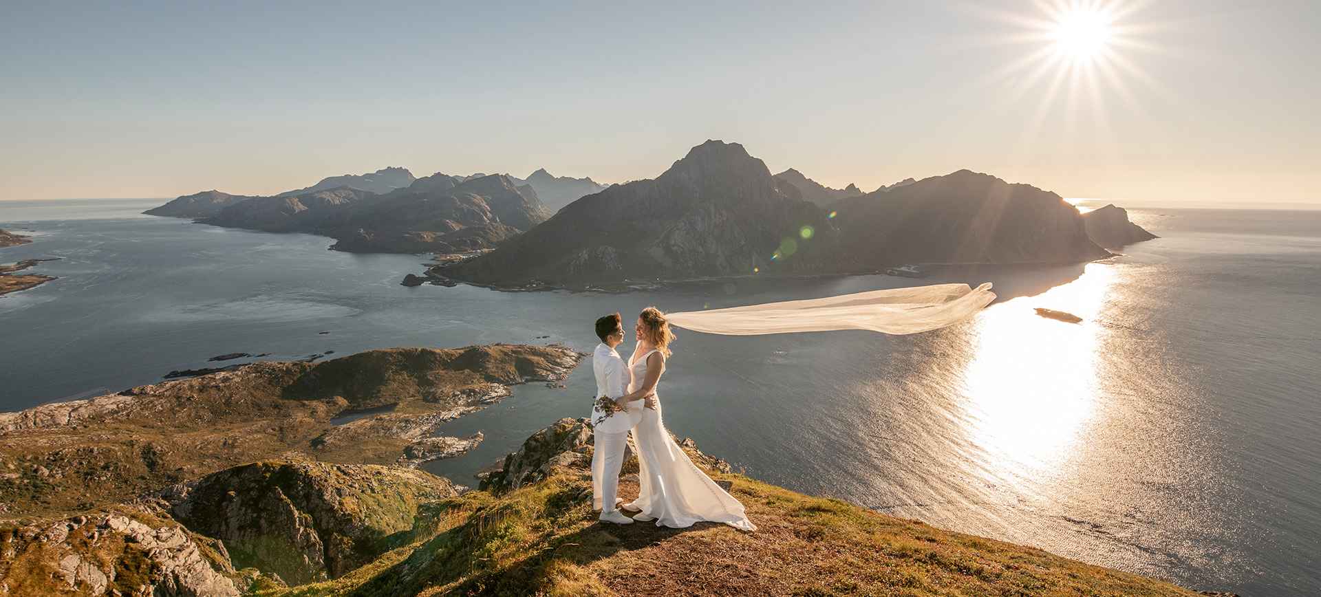 norway elopement package on the lofoten islands