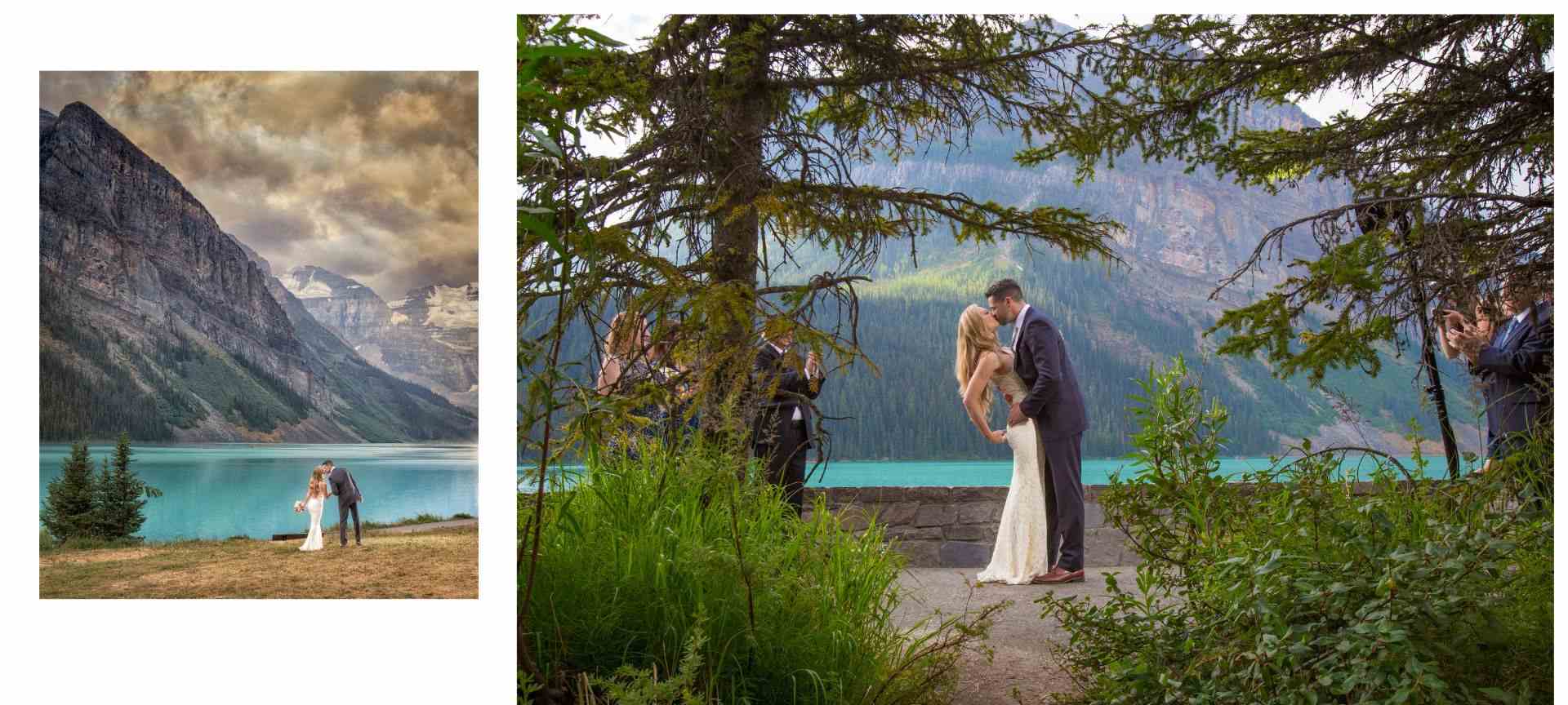 rocky mountains elopement package in canada, alberta