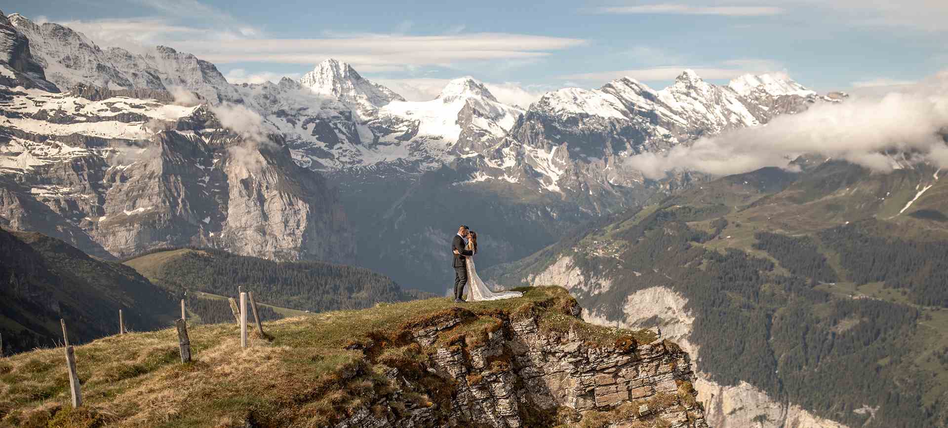 switzerland mountain wedding elopement adventure