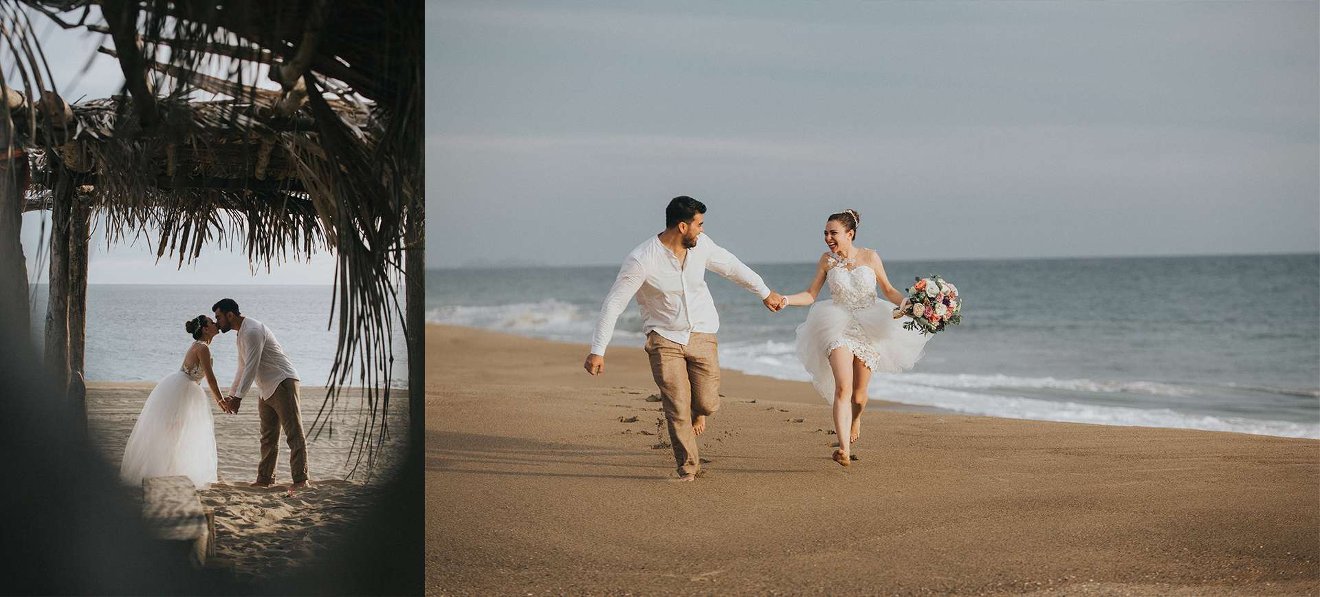 tulum elopement package mexico beach adventure wedding