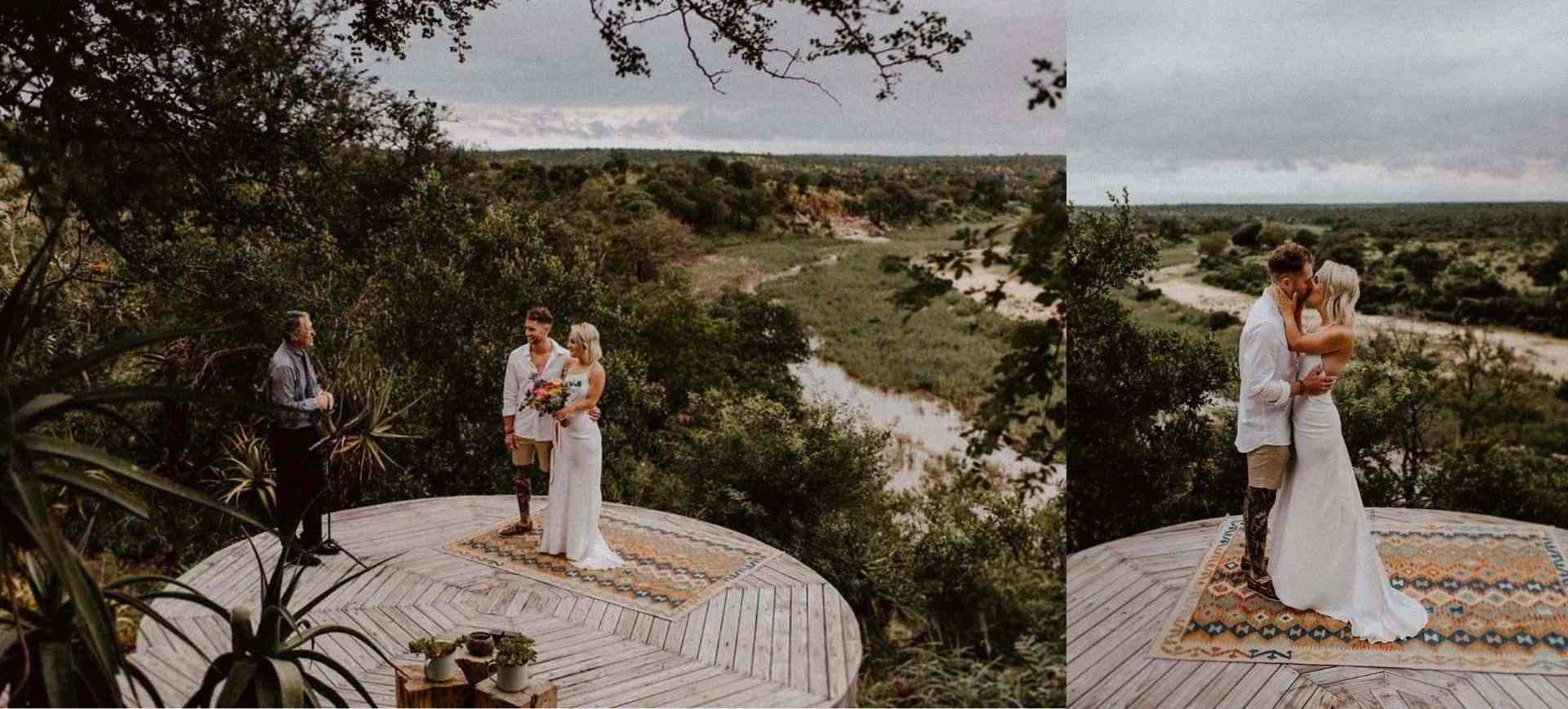 all-inclusive elopement and safari honeymoon in south africa