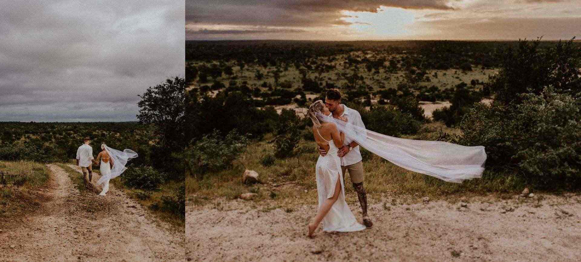 all inclusive elopement wedding and safari honeymoon in south africa