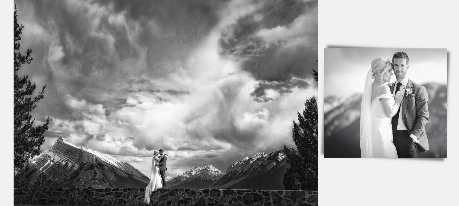 banff national park elopement wedding in the rocky mountains