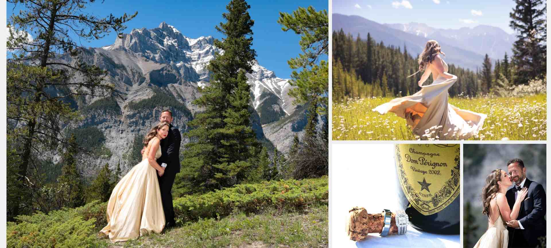 canadian rockies wedding elopement package