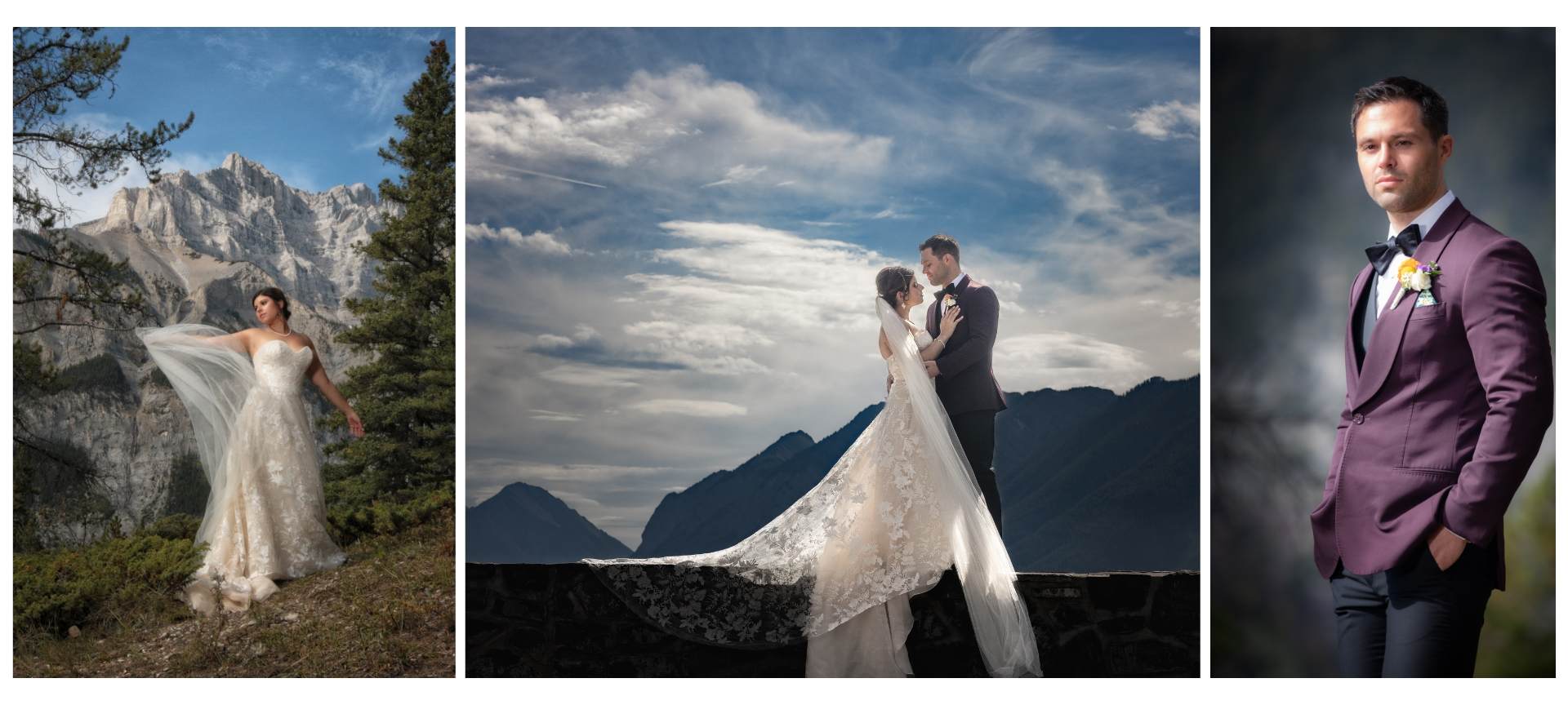 elope to banff national park in canda - rocky mountains wedding