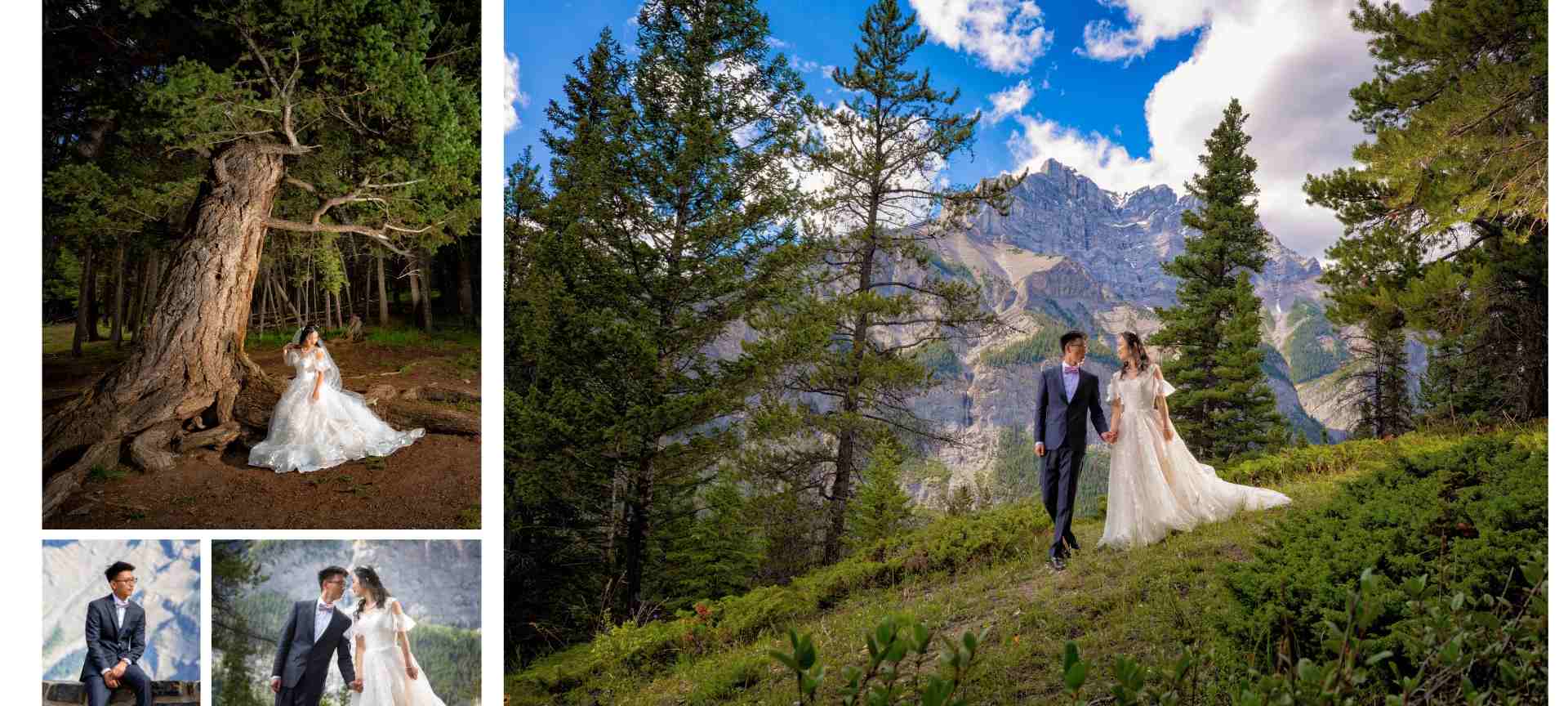 elope to banff national park - rocky mountains wedding