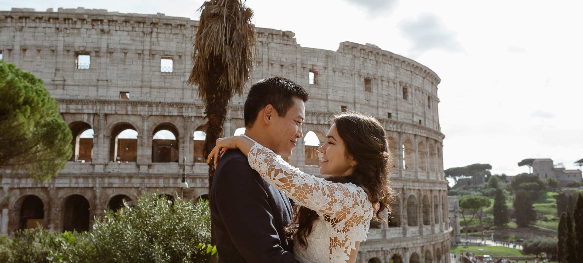 italy vow renewal - rome elopement package in europe