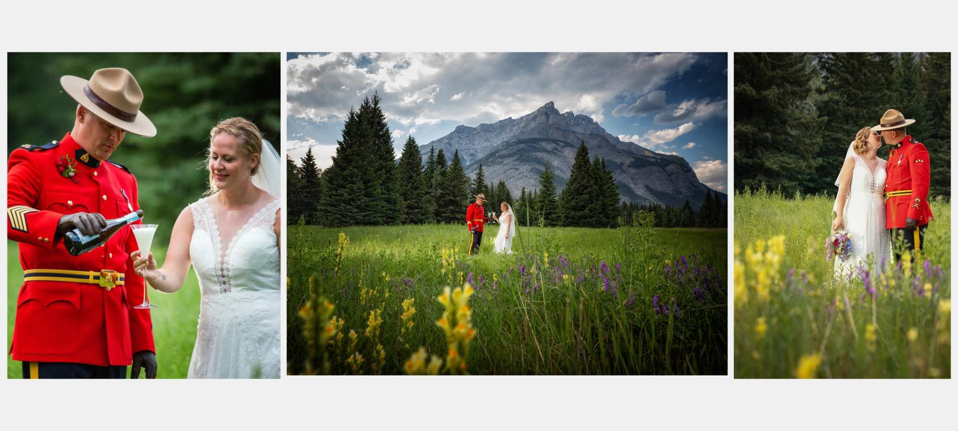 rocky mountains wedding - banff elopement in canada