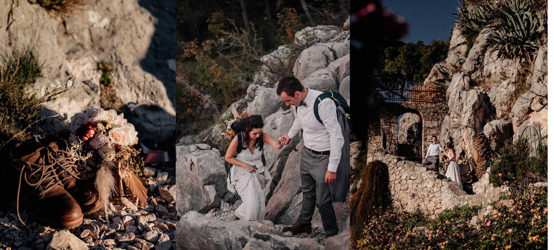 croatia adventure wedding elopement omis
