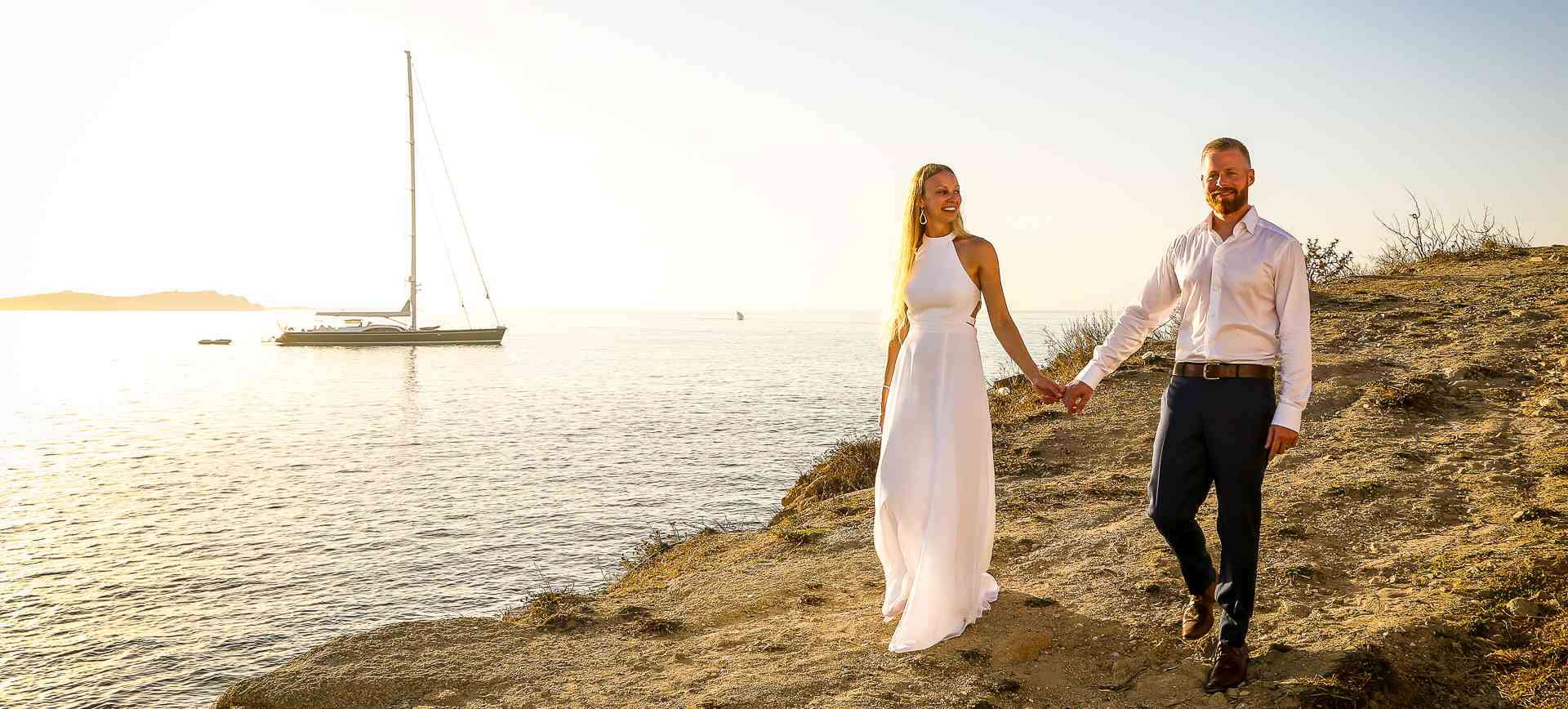 mykonos beach elopement greece