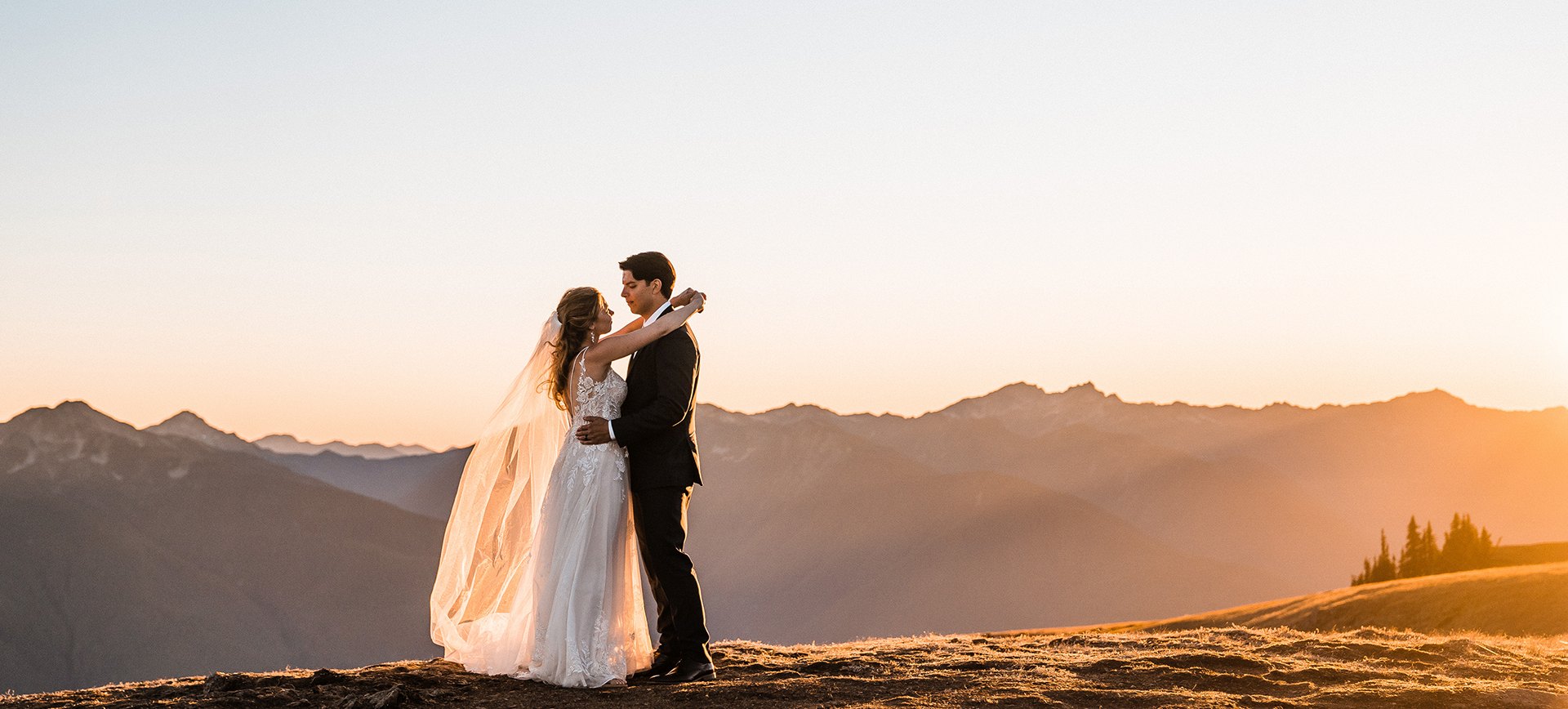 olympic national park elopement in washington