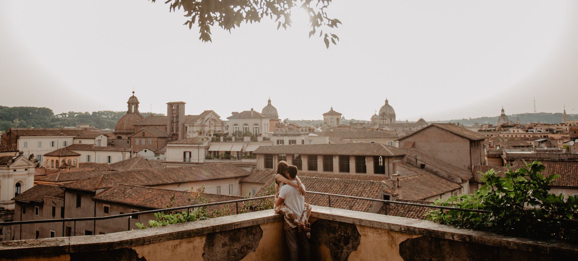 rome engagement photoshoot in italy