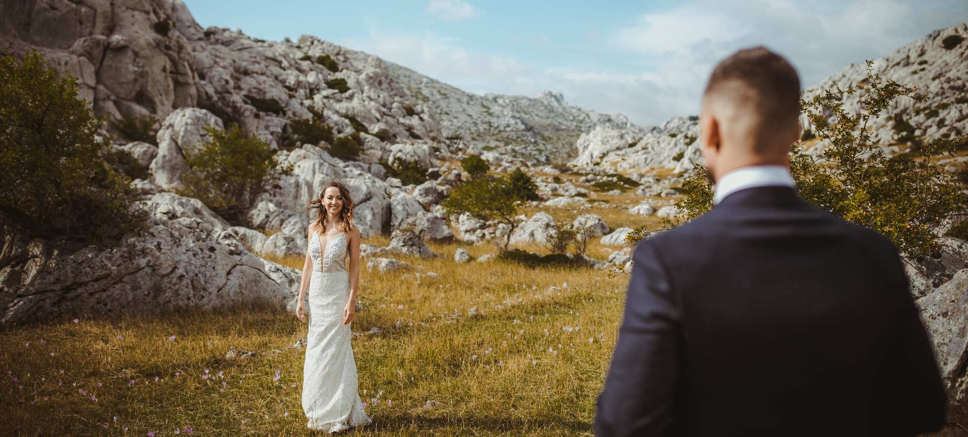 elope to croatia hiking wedding mediterranean