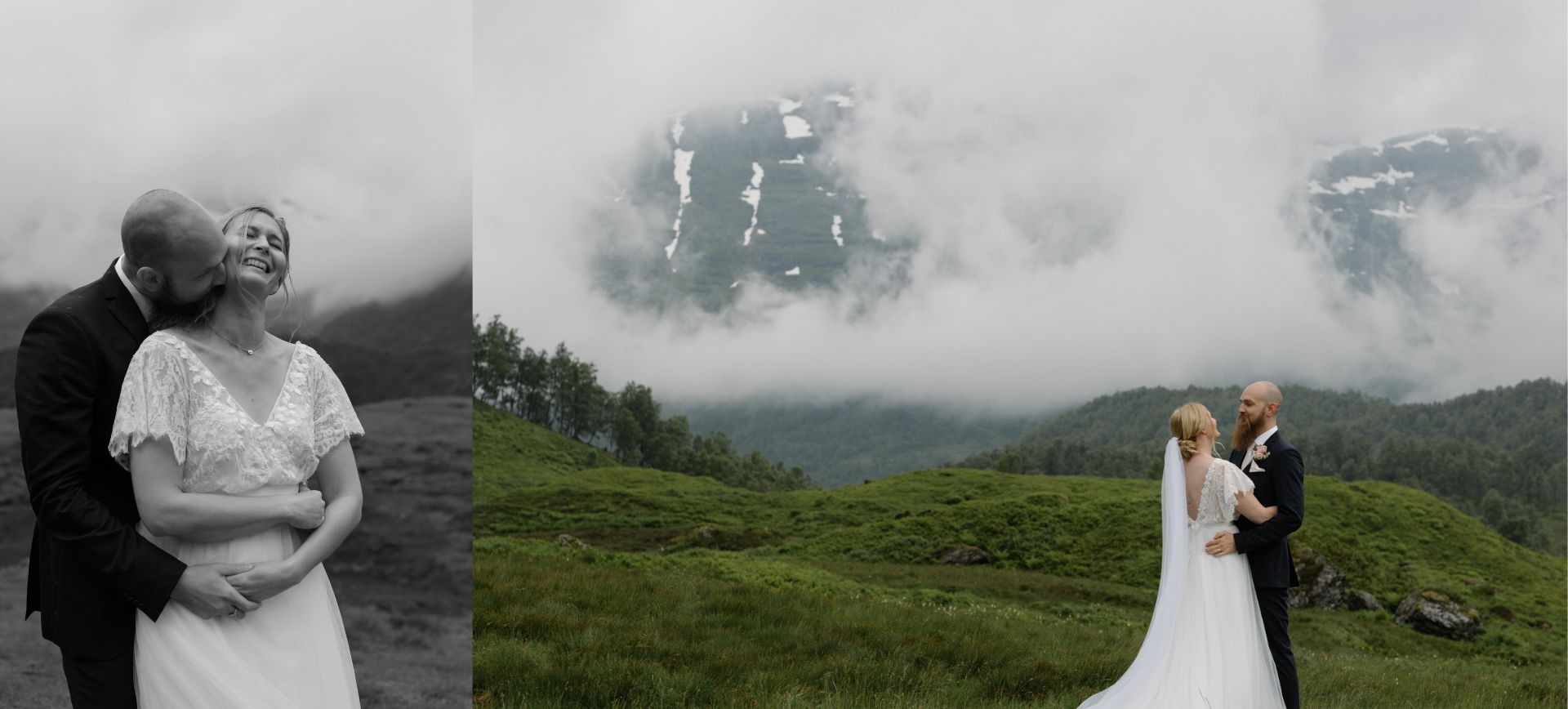 elopement norway intimate ceremony in nature