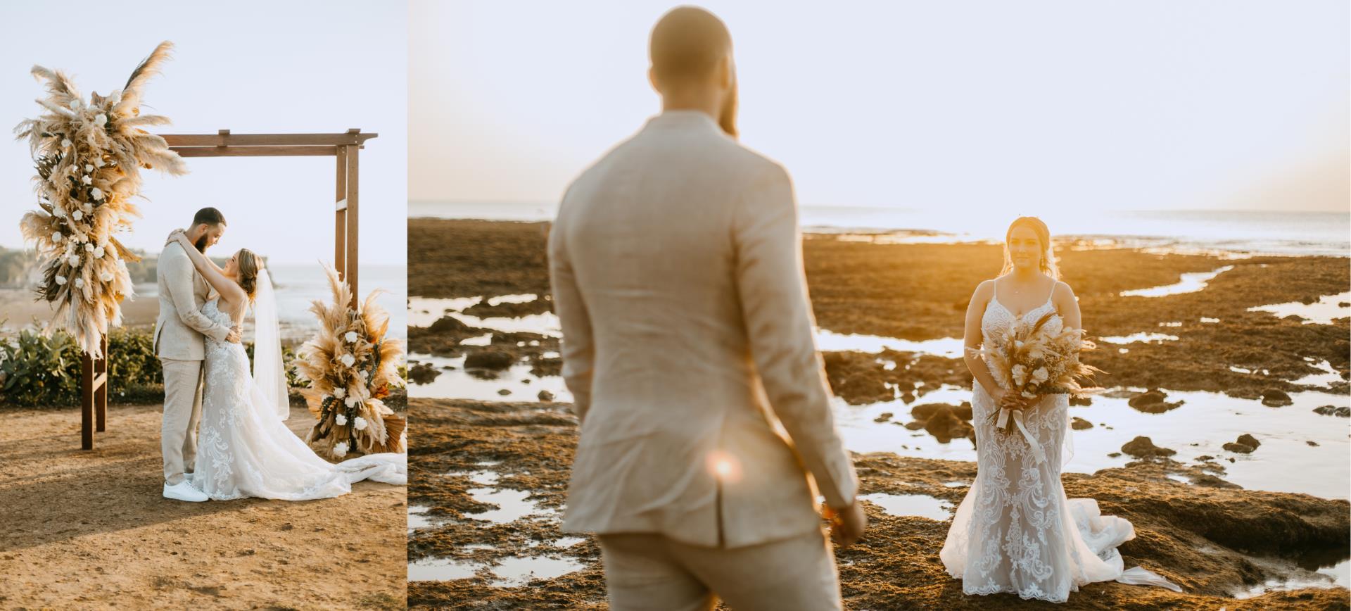 All inclusive Elope to Bali Wedding Package with Cliffside Ceremony