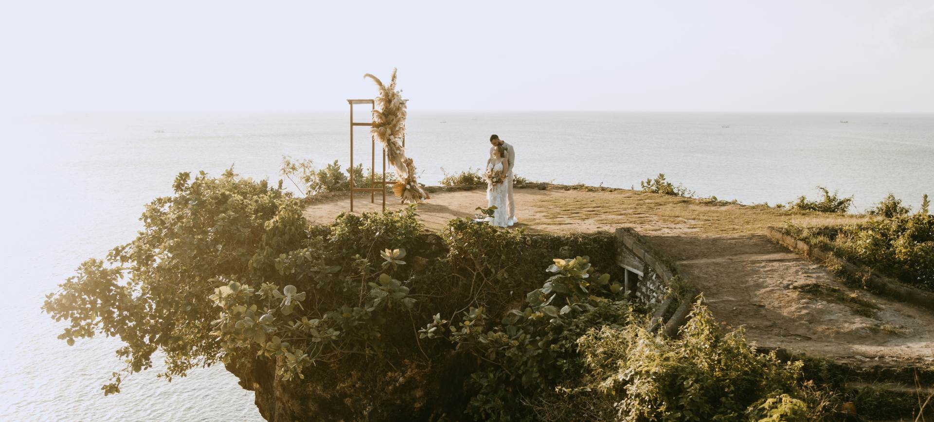 Elope to Bali All-inclusive Wedding Package with Cliffside Ceremony