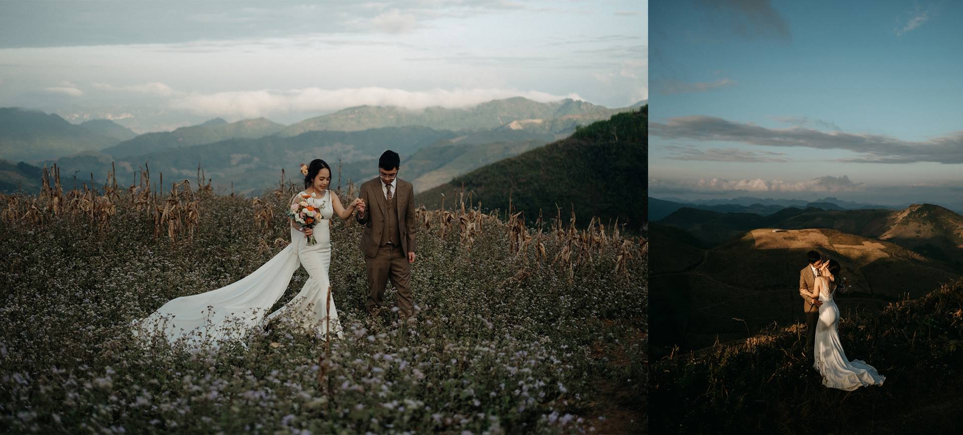 Elopement Wedding in the Mountains of Vietnam