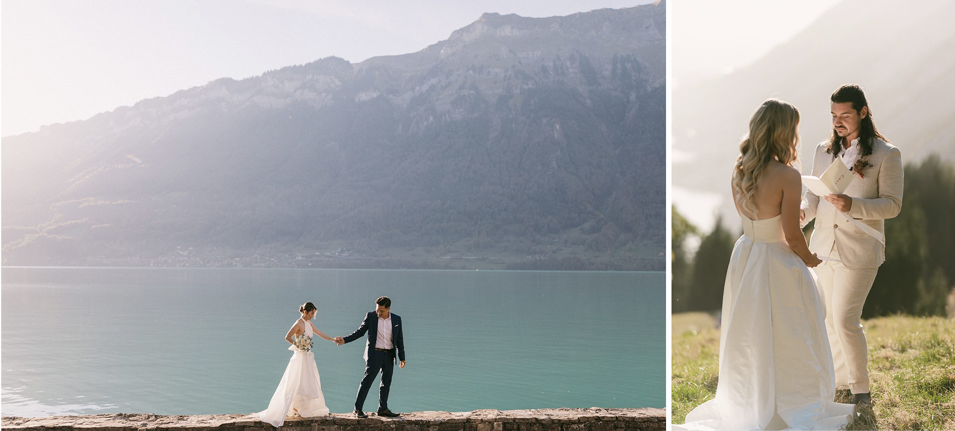 Swiss Alps Elopement Wedding Adventure