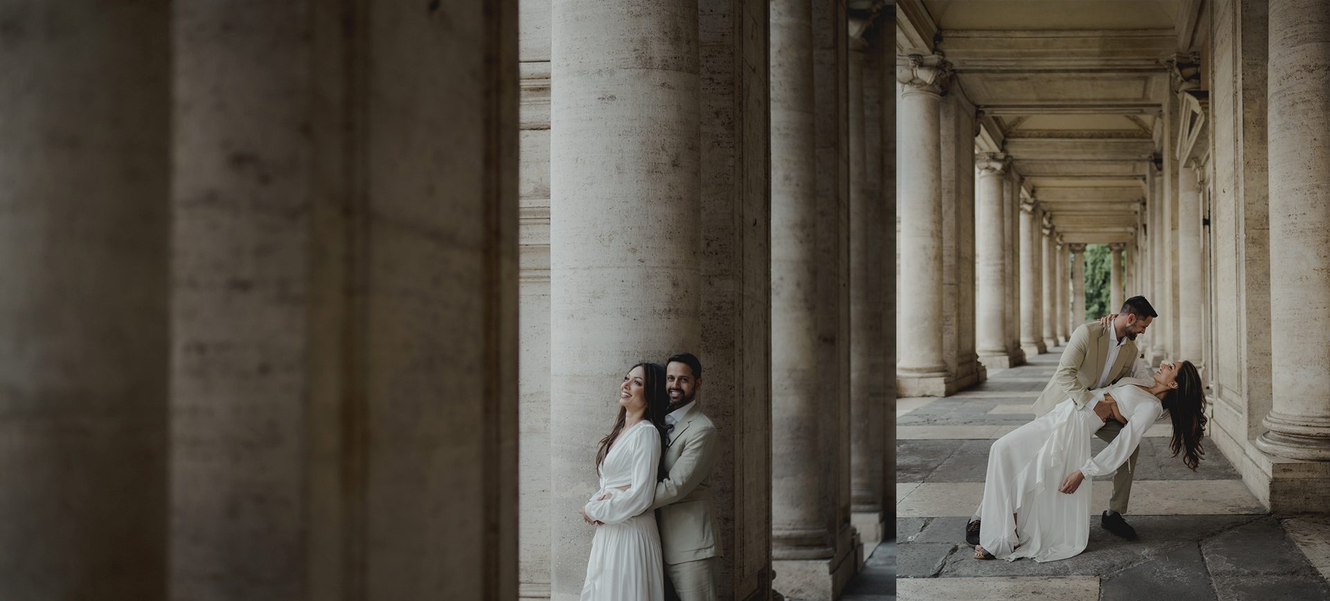 Imperial Forum Elopement in Italy
