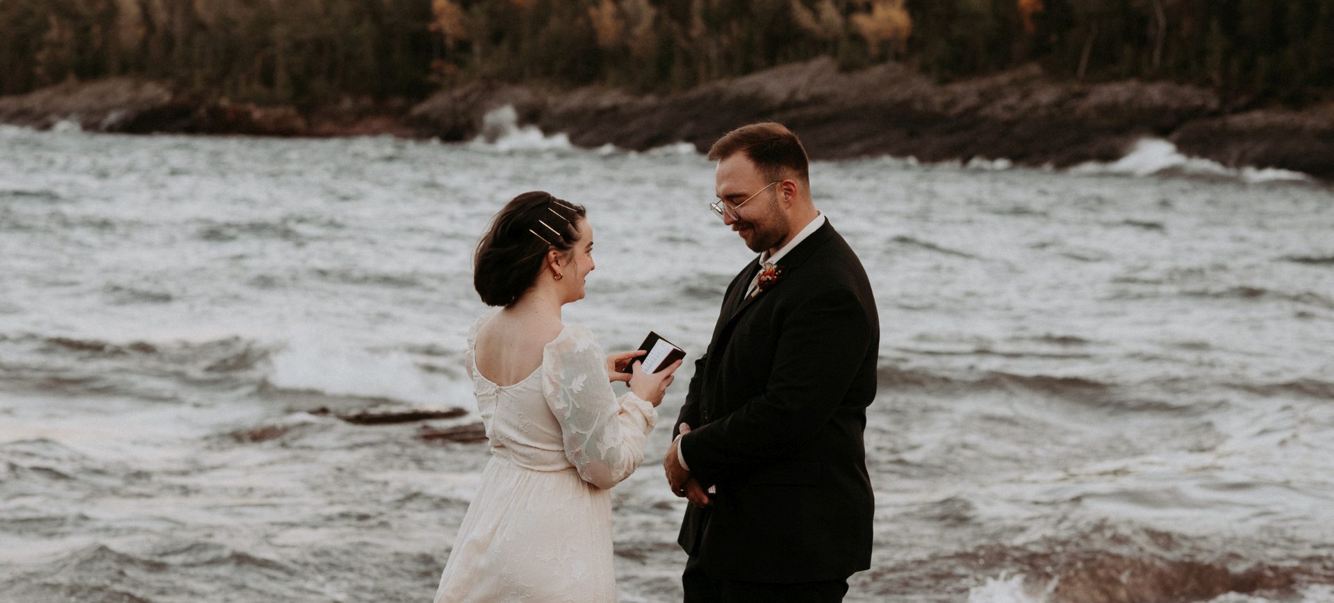 Lake Superior Elopement Wedding Vow