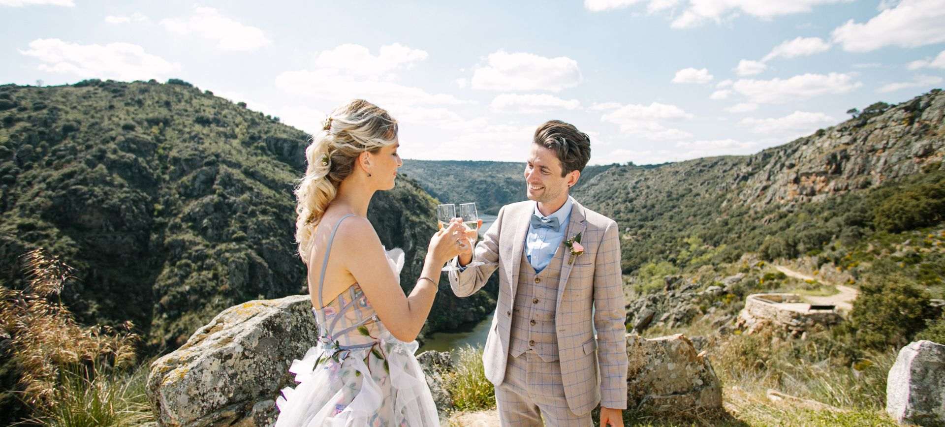 Meadows and Hills Elopement in Spain